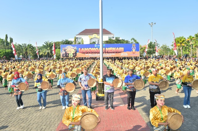 Tari Boran, Lamongan Sukses Pecahkan Rekor MURI Dunia - BIDIK NASIONAL