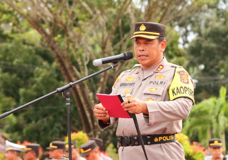 Polres Aceh Singkil Gelar Apel Pasukan Operasi Mantap Brata Seulawah ...