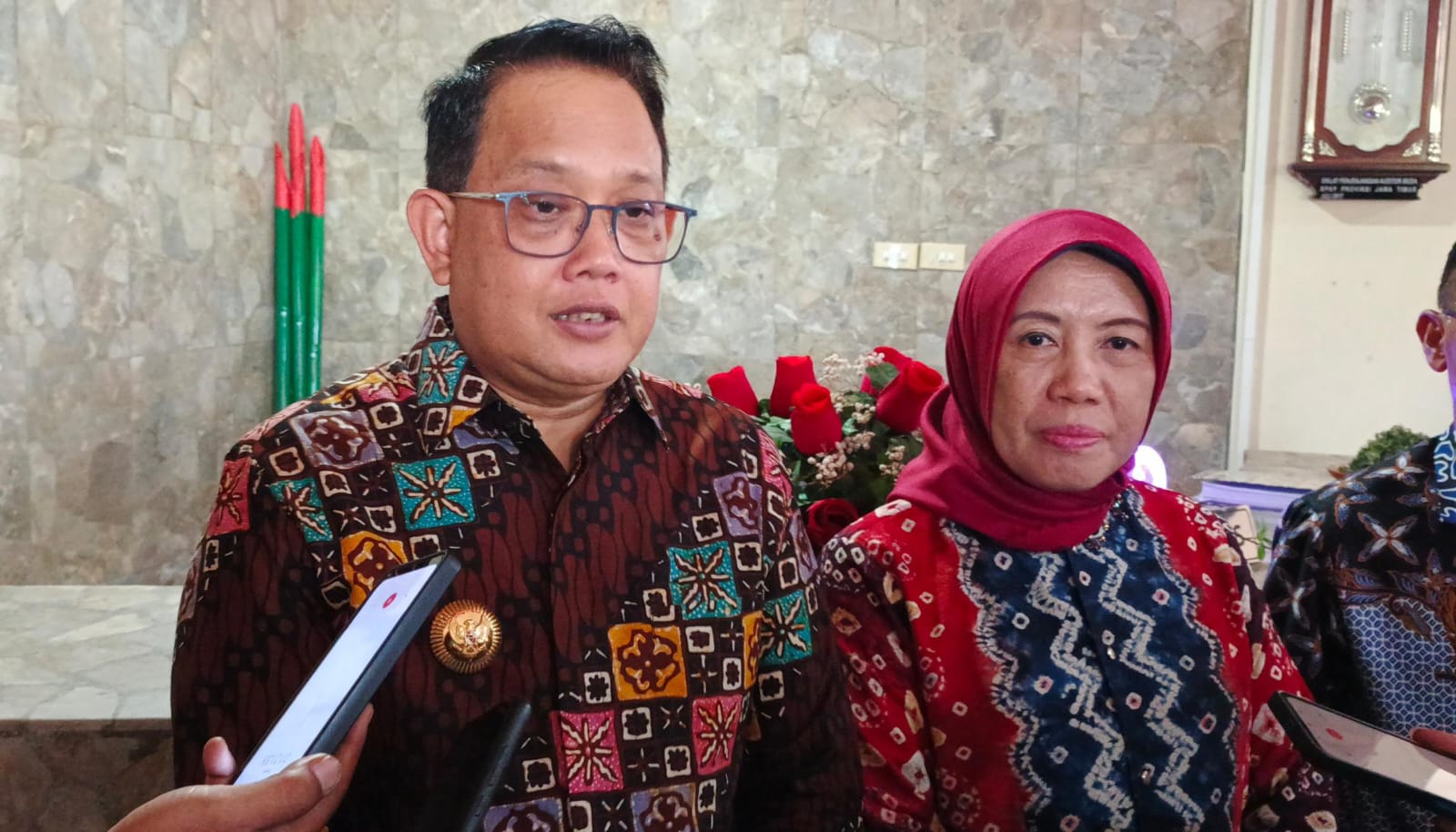 Pj Gubernur Jatim Kunjungan di BPKP Provinsi, Fokuskan Dorong Optimalisasi BUMD dan BLUD Kesehatan.