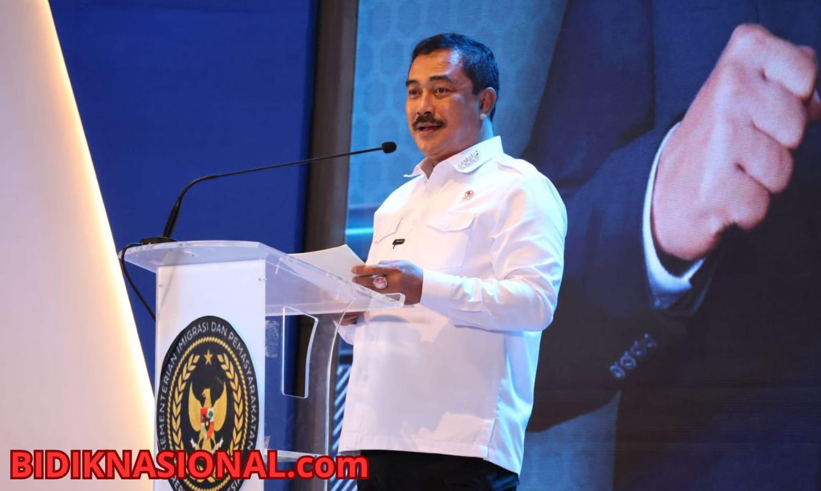 Peresmian ini dihadiri Menteri Imigrasi dan Pemasyarakatan